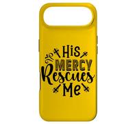His Mercy Rescues Me - Inspirational Bible Verse Christian Case for iPhone Air