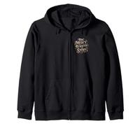 His Mercy Rewrote My Story | Inspirational Christian Zip Hoodie