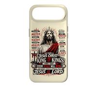 His Name Is Jesus Christ King of Kings Faith-Based Art Case for iPhone Air