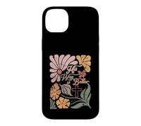 His Way Is Better Christian Boho Floral Bible Verse Faith Case for iPhone 14 Plus