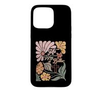 His Way Is Better Christian Boho Floral Bible Verse Faith Case for iPhone 15 Pro Max