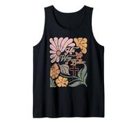 His Way is Better Christian Boho Floral Bible Verse Faith Tank Top