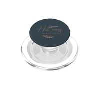 His Way Is Better Christian Faith Inspirational Design PopSockets PopGrip for MagSafe