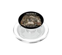 His Word Is Home Faith Hope Christian Scripture Art PopSockets PopGrip for MagSafe