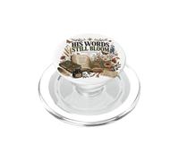 His Words Still Blooms Isaiah 40:8 Christian Faith PopSockets PopGrip for MagSafe