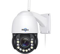 Hiseeu 【30X Optical Zoom 】 CCTV Camera Outdoor with Color Night Vision, 3MP PTZ Wifi Security Camera 360° View Wireless IP Camera with Two Way Audio,Motion Detection,Remote Access,IP66 Waterproof