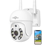 Hiseeu 360° PTZ Security Camera Outdoor Wireless with Color Night Vision,3MP PTZ Digital Zoom Camera Outdoor WiFi,2-Way Audio,Auto Cruise,Motion Detection,Remote Access,IP66 Waterproof
