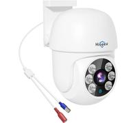 Hiseeu AHD Wired Security Camera 5MP, CCTV PTZ Camera, AHD/TVI/CVI/CVBS, For Use with AHD Camera Systems only, Wired Cam for DVR Video Surveillance System (Non-WiFi)
