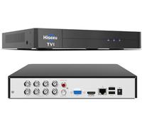 Hiseeu CCTV Surveillance DVR 8 Channel, H.265+ DVR Security Digital Video Recorder Advanced 5MP CCTV DVR for Security Camera,AHD/TVI/CVI/CVBS/IPC,Remote Access,No Monthly Fee (No Hard Drive)