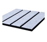 Hiseng 12 Pack 3D Acoustic Wall Panels Self Adhesive Sound Proofing Panels High Density Felt Acoustic panels for Walls 30x30cm for Home Office Recording Studio Bedroom (007,30x30cm)