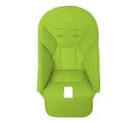 Hiseng Baby Dining Chair Cover PU Leather Baby High Chair Cover, Baby High Chair Cushion Cover Universal Comfortable Padding Seat Cover Solid Color for Kids Children Boys Girls (One Size,Green)