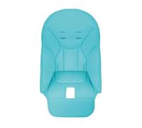 Hiseng Baby Dining Chair Cover PU Leather Baby High Chair Cover, Solid Color Baby High Chair Cushion Cover Universal Comfortable Padding Seat Cover for Kids Children Boys Girls (40x83cm,Blue)
