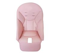 Hiseng Baby Dining Chair Cover PU Leather Baby High Chair Cover, Solid Color Baby High Chair Cushion Cover Universal Comfortable Padding Seat Cover for Kids Children Boys Girls (40x83cm,Pink)