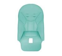 Hiseng Baby Dining Chair Cover PU Leather Baby High Chair Cover, Solid Color Baby High Chair Cushion Cover Universal Comfortable Padding Seat Cover for Kids Children Boys Girls (40x83cm,Light Blue)