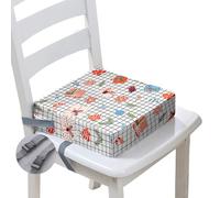 Hiseng Baby Toddler Booster Seat Cushion for Dining Chair, Creative Christmas Kids High Chair Heightening Cushion Feeding Seat Travel Portable Dining Chairs Pad (Christmas Gift,13x13x3 in)
