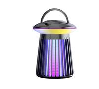 Hiseng Bug Zapper Outdoor,UV Electric Mosquito Killer Lamp,2-in-1 Dual-Light Mode Mosquito Light,for Garden Patio BBQ Camping Backyard (White,10x15CM)