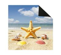 Hiseng Mahjong Mat for Table (Seashore5,80x80cm)