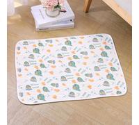 Hiseng Soft Dog Bed, Cute Print Breathable Cat Bed Washable Dog Beds Medium, Soft Warm Pet Cushion Summer Cat Beds Mats for Indoor Cats (90x70cm(2Pack),Dinosaur)
