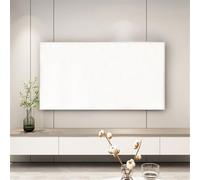 Hiseng TV Protector Cover, Dust TV Screen Monitor Screen Cover All-Inclusive Elastic Dust-Proof TV/PC Display Protector Indoor Living Room Decoration Dust Cover (55-65 inches,White)
