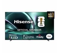 Hisense 100U7QTUK MiniLED 144Hz Smart AI TV with Freely (2025 Model)