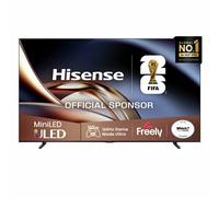 Hisense 100" 100U8QTUK MiniLED QLED 165Hz Smart AI TV - Hi-View AI Engine PRO, 165Hz Game Mode Ultra, 4.1.2 Channel, Dolby Atmos, Quantum Dot Colour, Anti-Reflection PRO with Freely, YouTube, Netflix