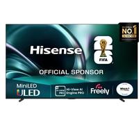 Hisense 100U7QTUK MiniLED 144Hz Smart AI TV with Freely (2025 Model)