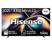 Hisense 100U8QTUK 100 inch Mini-LED 4K Ultra HD HDR Smart TV Freely