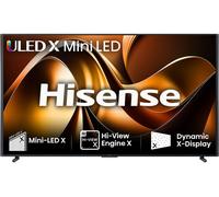 HISENSE 110UXNQTUK 110" Smart 4K Ultra HD HDR Mini LED TV with Amazon Alexa, Silver/Grey