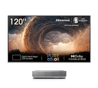 Hisense 120L5HA Laser TV 120" 4K, ALR Anti-Glare Screen, 2700 Lumens, HDR10, Smart TV VIDAA 6.0, Dolby Vision and Atmos, Apple Airplay 2 & Home Kit, Alexa, Tivùsat