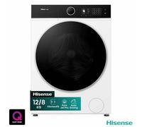 Hisense 12Kg 8Kg Washer Dryer Kitchenfit Auto Dosing Quick Wash Pro Steam Smart Connectlife White Wd5I1245Bwr