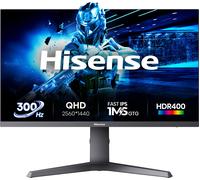 Hisense 27" Dual Quad HD 300Hz Gaming Monitor with FreeSync™ Premium - Black, Black
