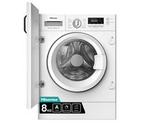 Hisense 3 Series 8kg 1400rpm Integrated Washing Machine - White WF3M841BWI