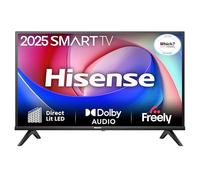 Hisense 32" 32E4QTUK FHD LED TV with Freely - Direct Lit LED, Dolby Audio, Natural Colour Enhancer, Games Mode, Sports Mode with Freely, Disney +, YouTube, Netflix