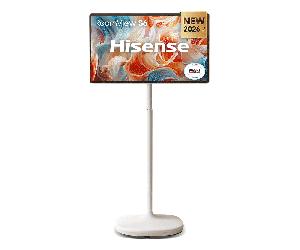 Hisense 32" 32S6S White 4K Ultra HD Wireless Touch Screen Portable Display