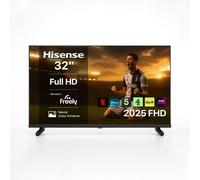 Hisense 32 Inch TV - 32A4QTUK Model - Direct Lit LED Smart TV in Black Hisense Black