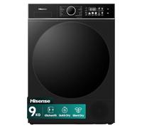 Hisense 3I Series DH3I904UBDC 9kg Heat Pump Tumble Dryer, Wi-Fi, 14 Programmes, Quick Dry, Refresh, Anti-Crease, Reversible Door, White