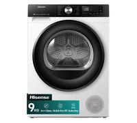 Hisense 3S Series 9kg Heat Pump Tumble Dryer - White DH3S902BWCC