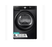 Hisense 3S Series DH3S802BB3 WiFi-enabled 8kg Heat Pump Tumble Dryer - Black