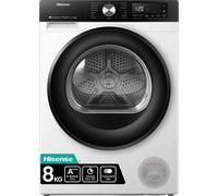 Hisense DH3S802BW3 tumble dryer Freestanding Front-load 8 kg White