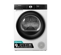 Hisense DH3S902BW3 - Dryer, 9 kg, Auto Drying, Quick Drying, Anti-Wrinkle Drying, Allergy Care Drying, Anti-Tangle Drying, Drying Rack, White