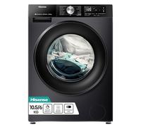 Hisense 3S Series WD3S1043BB3 Wifi Connected 10.5Kg and 6Kg Washer Dryer with 1400 rpm - Black - A-D Rated