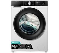 Hisense WD3S1043BW3 Free Standing Washer Dryer 10Kg 1400 rpm White D Rated [EEK: D]