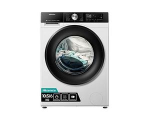 Hisense 3S Series Wd3S1043Bw3 10Kg Wash, 6Kg Dry, 1400 Spin Washer Dryer White
