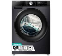 HISENSE 3S Series WF3S1043BB3 WiFi-enabled 10 kg 1400 Spin Washing Machine - Black, Black