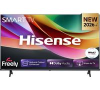 Hisense 40" HD DLED Smart Freely TV [2026] - 40A4STUK, Black