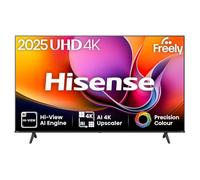 HISENSE A6Q LED 4K HDR Smart TV with Freely - 43A6QTUK, Black