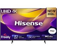 Hisense 43" 4K Ultra HD Smart Freely TV [2026] - 43E6STUK, Black