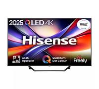 Hisense 43" E7QTUK QLED Smart AI TV with Freely