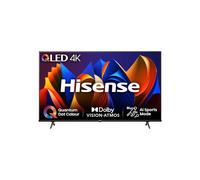 Hisense 43 Inch 4K QLED Smart TV 43E77NQTUK - Quantum Dot Colour, 4K AI Processor, Dolby Vision Atmos