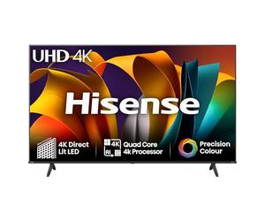 Hisense 43 Inch 4K Smart TV 43A6NTUK - Dolby Vision, Game Mode PLUS with 60Hz VRR ALLM, Smooth Motion, AI Sports Mode, Vidaa OS with Freely, Youtube, Netflix and Disney+ & Now TV (2024 Model)